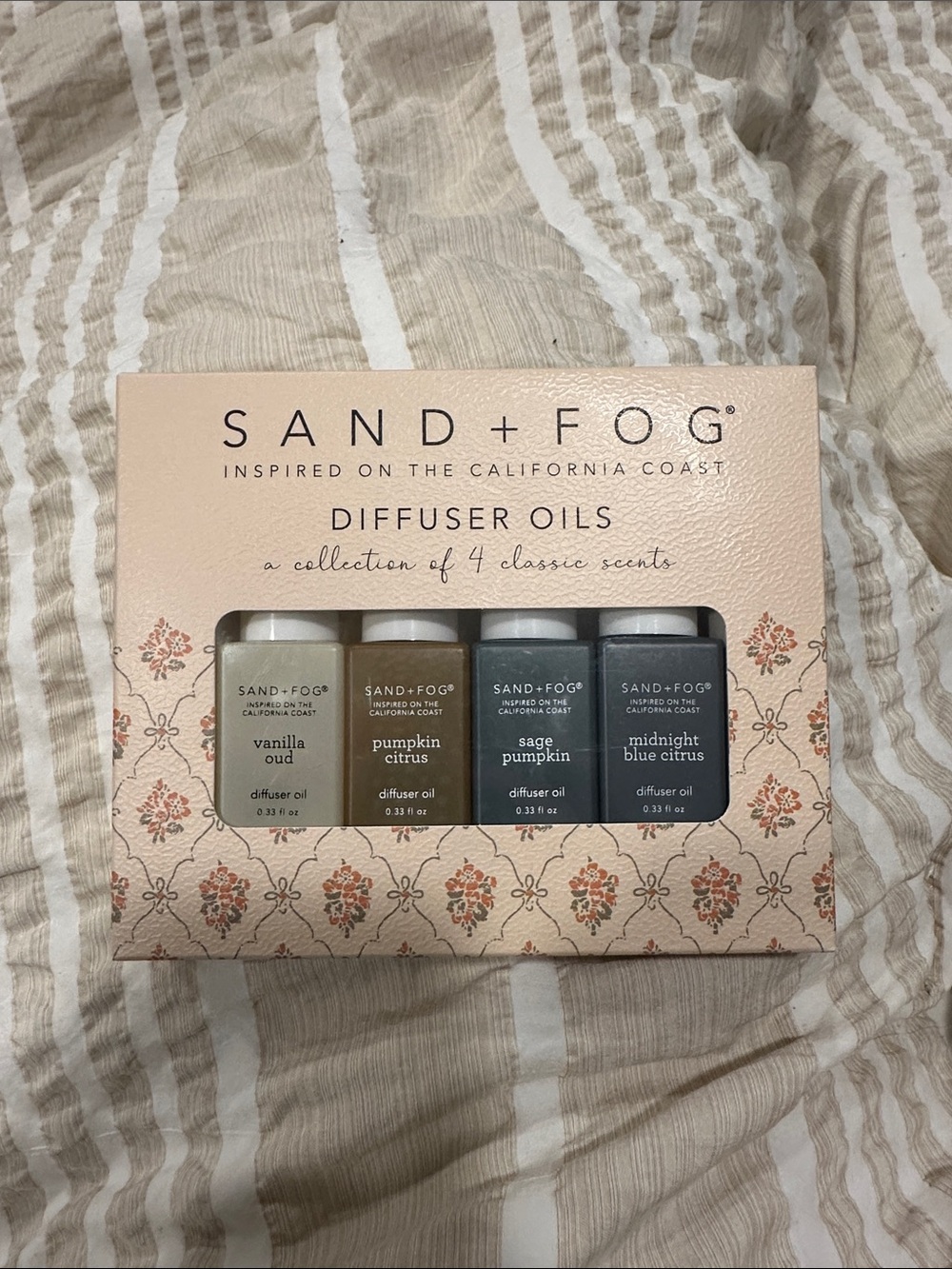 SAND + FOG Fall Scents Diffuser Oils Set
